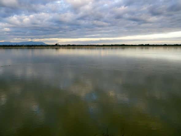 Views of the Mekong from Champasak