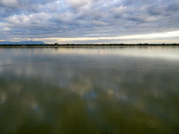 Views of the Mekong from Champasak