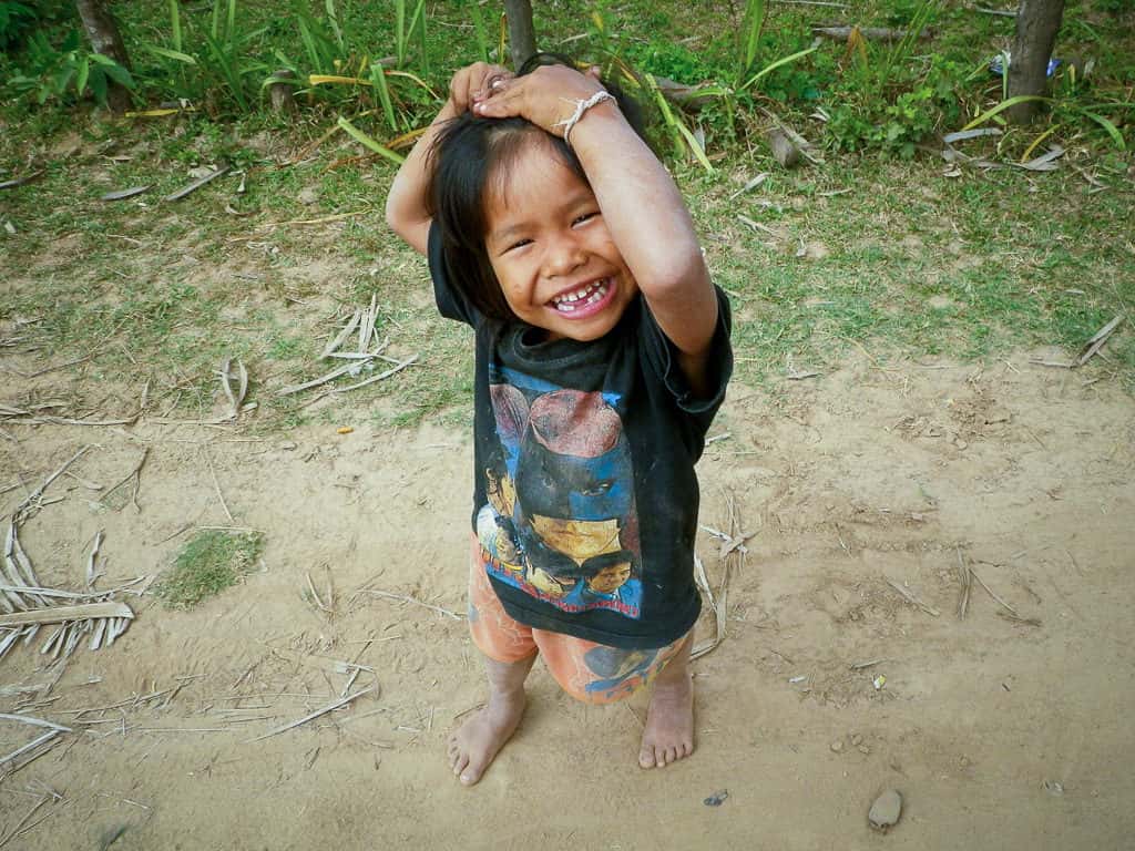 Happy kid, happy Laos