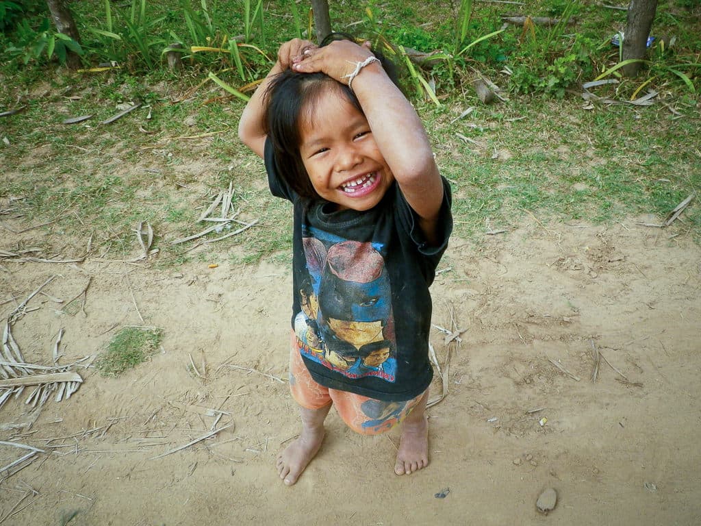 Happy kid, happy Laos