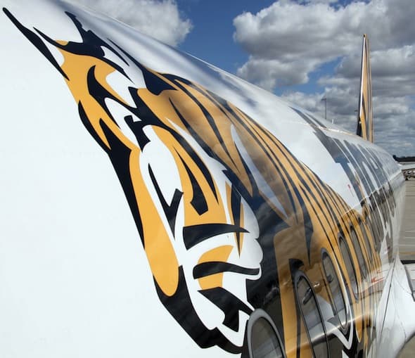 Plane of Tiger Airways
