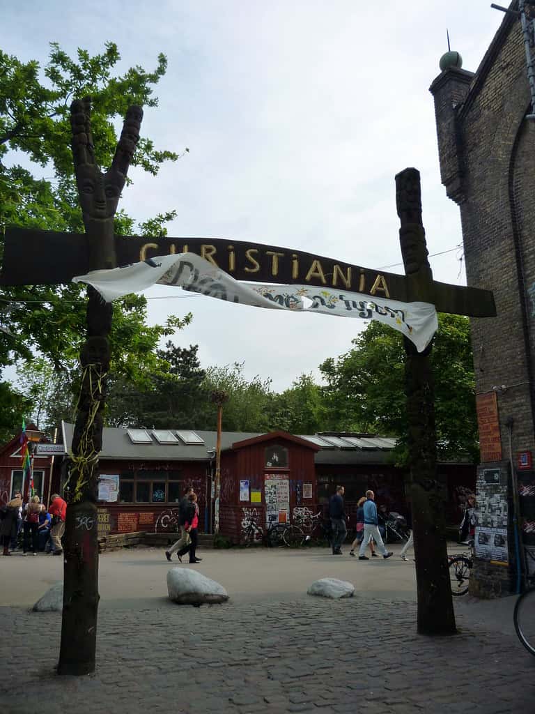 Entrance to Christiania