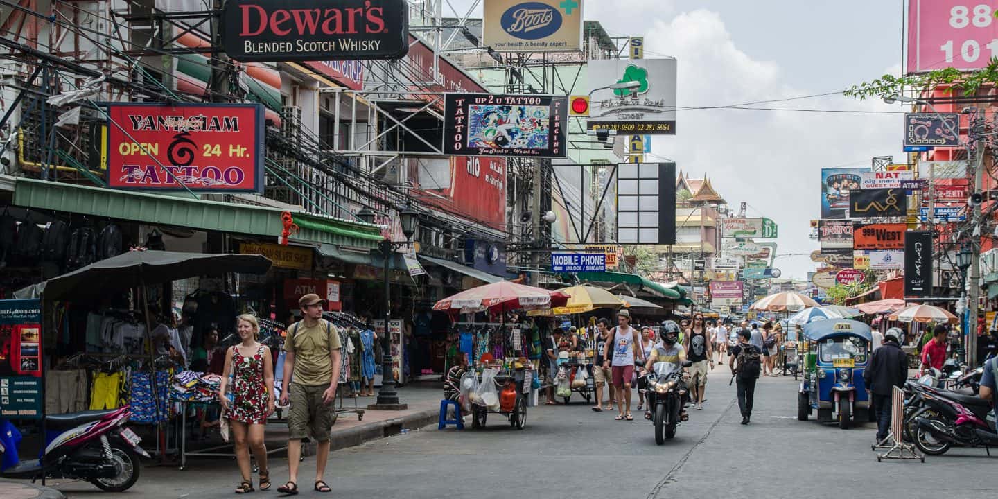 Khao San Road, Bangkok's backpacker heartland