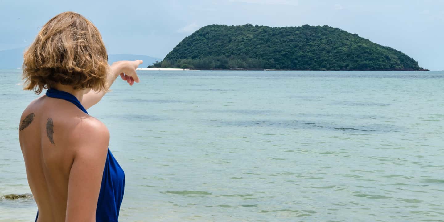 On the island of Ko Pha Ngan