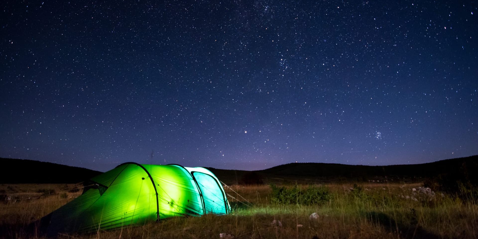 Camping under 1000 stars in Bosnia