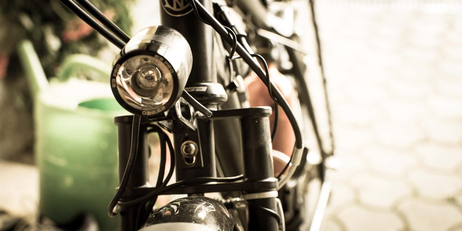 Bicycle accident damage