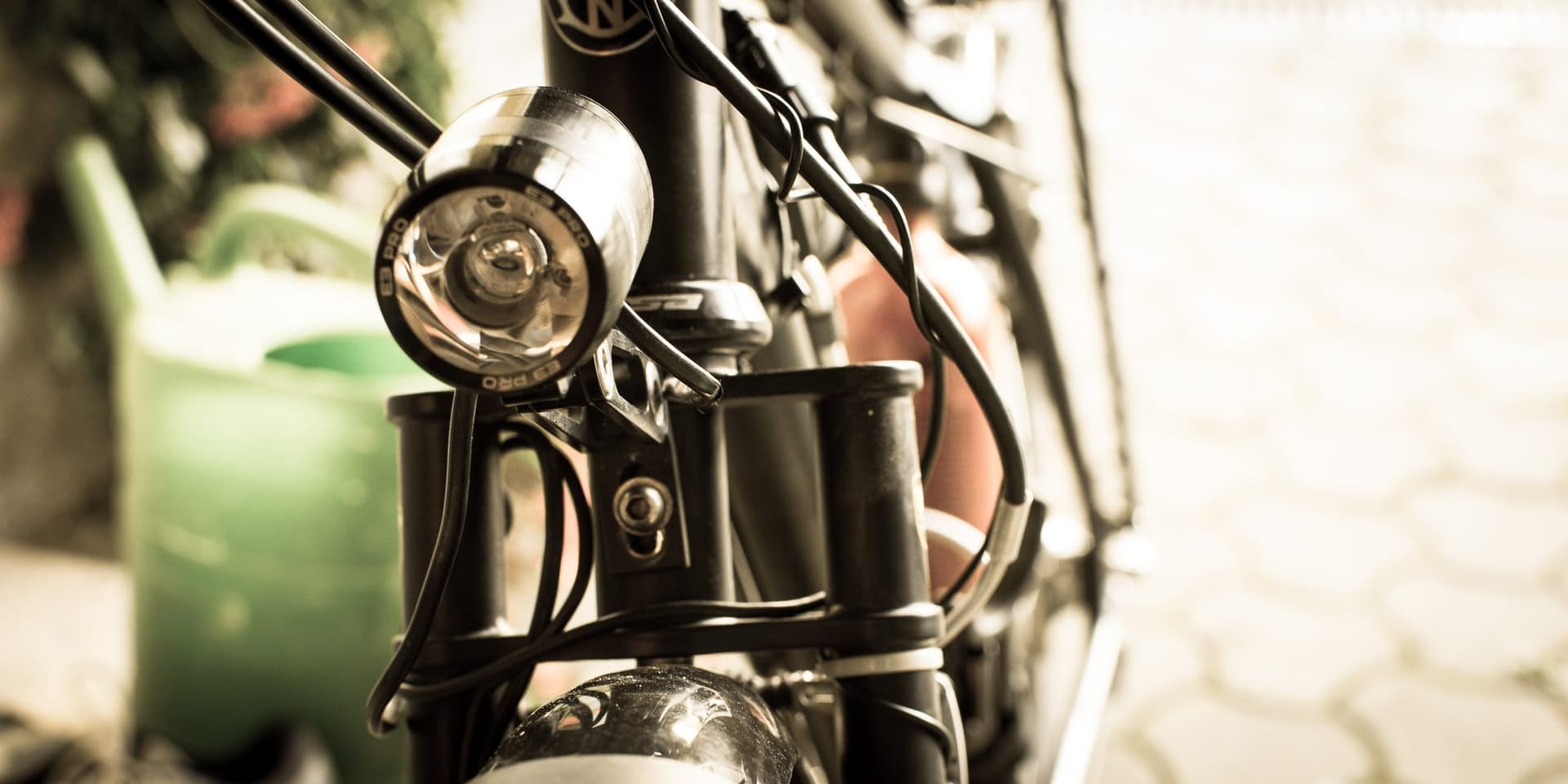 Bicycle accident damage