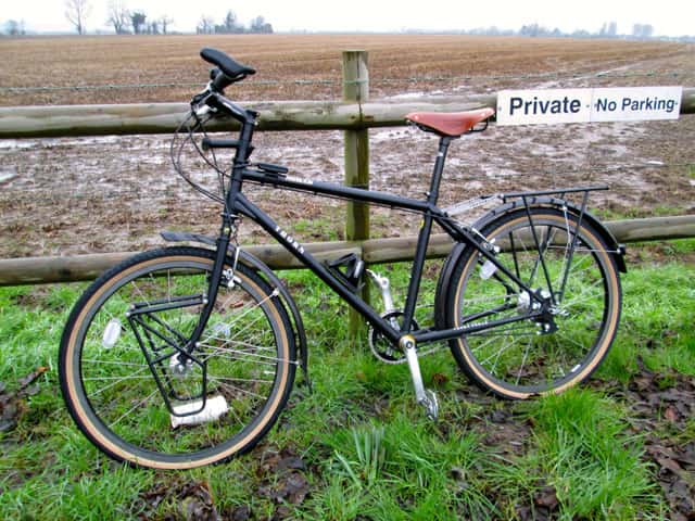 My new Thorn Nomad bike ready to travel around the world