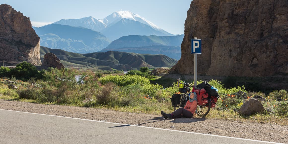 Bicycle touring in Iran