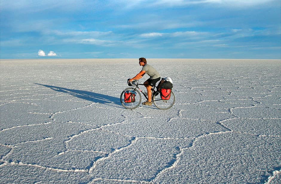 Cycling the Salar de Uyuni, Bolivia