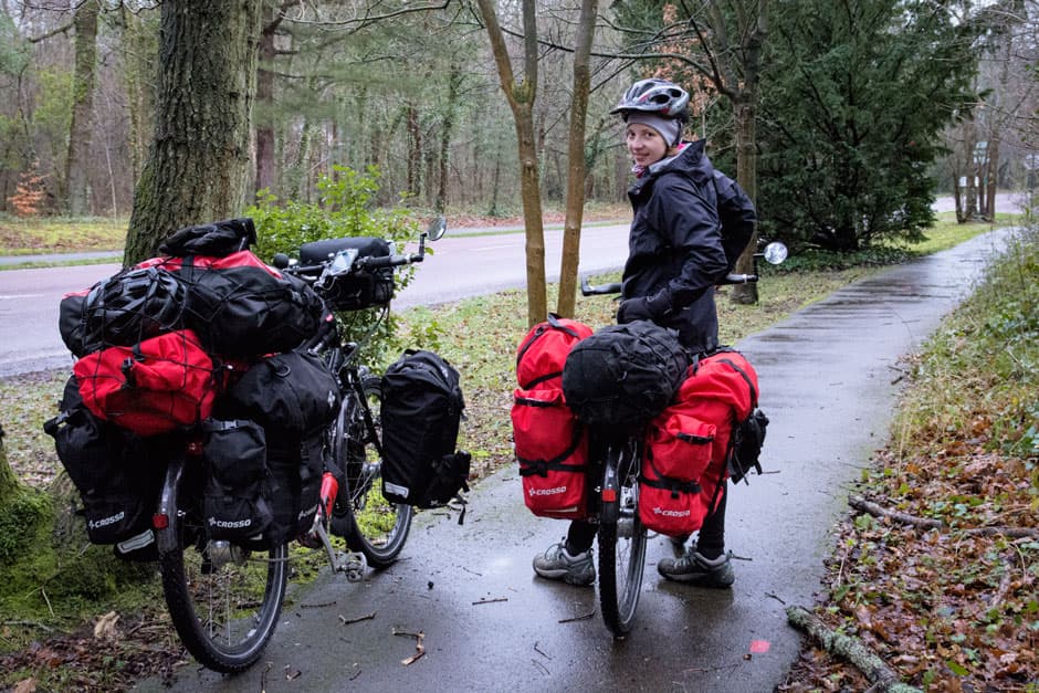 Bike touring with Warmshowers in France