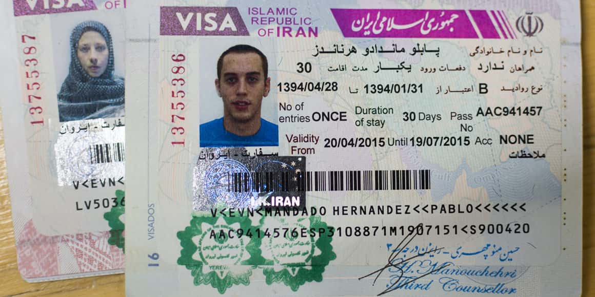 The Iran visa